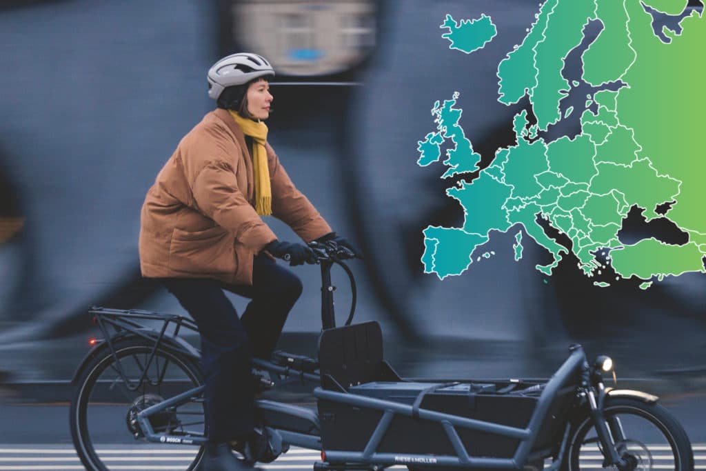 Primes vélo en Europe : présentation d'un nouvel outil de recherche des aides à l'achat d'un vélo électrique
