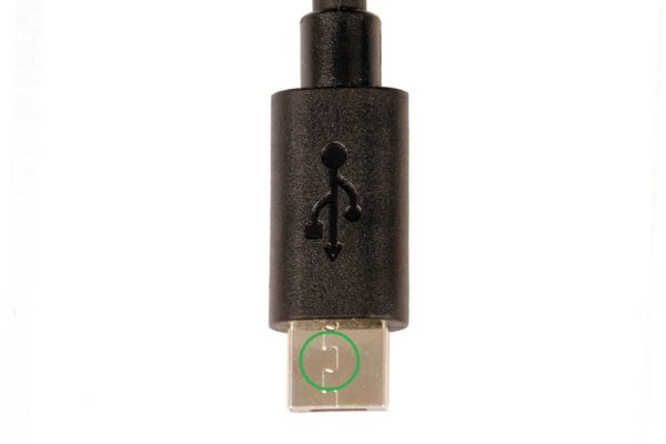Câble de charge USB Micro A vers Apple Lightning serrage connecteur