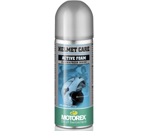 Motorex - Helmet Care Spray - Mousse nettoyante pour casque vélo