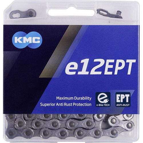 KMC - e12 EPT - Chaîne compatible 12 vitesses - 130 maillons