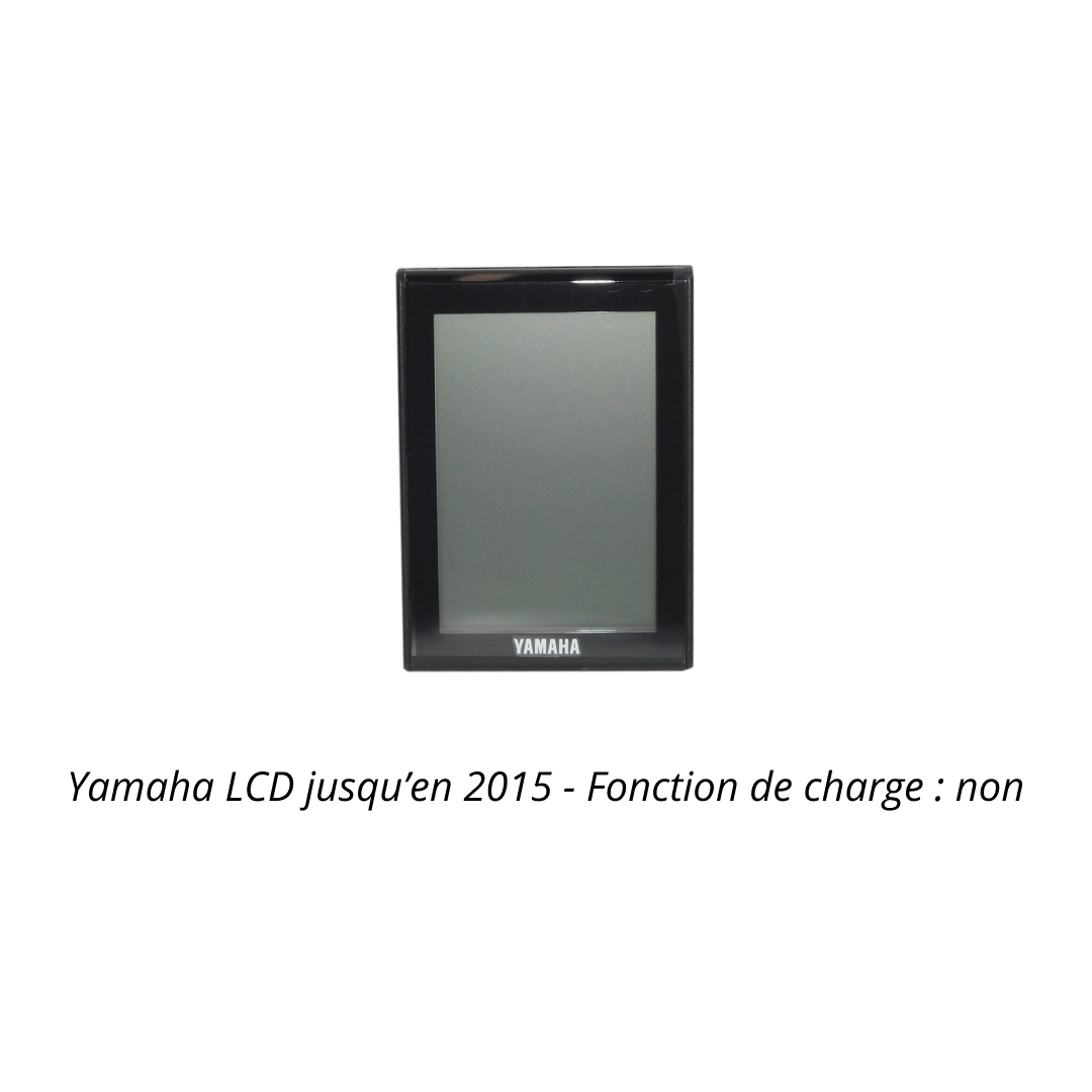 Yamaha eBike Ecran LCD jusqu'en 2015